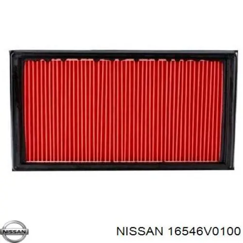 Повітряний фільтр 16546V0100 Nissan/Infiniti