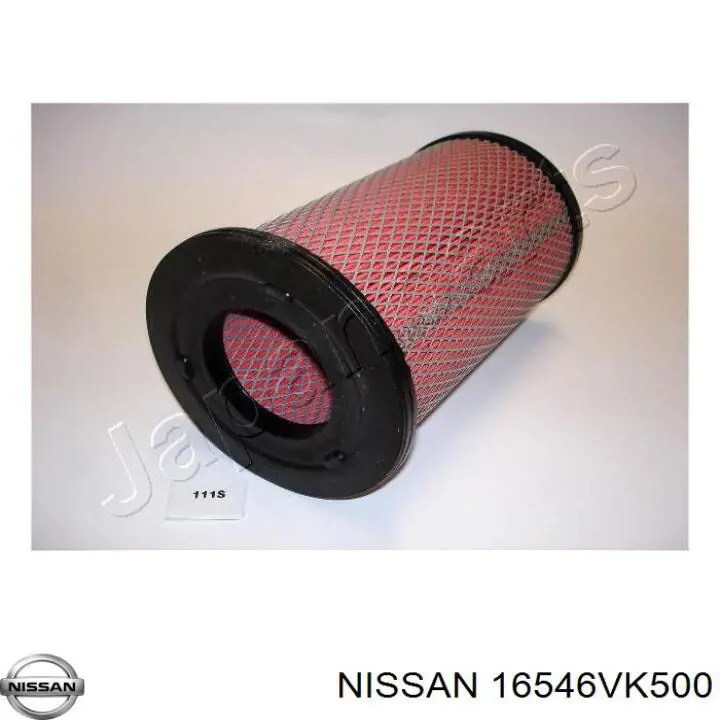 Елемент повітряного фільтра Nissan/Infiniti 16546VK500 ціна, від 9.34 USD