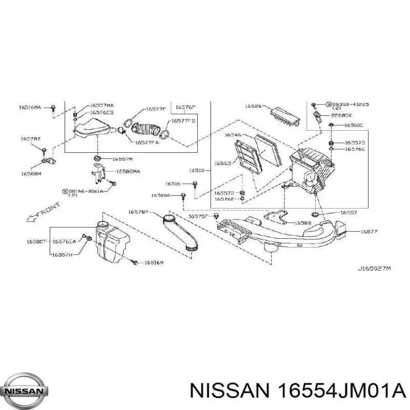 16554JM01A Nissan/Infiniti 