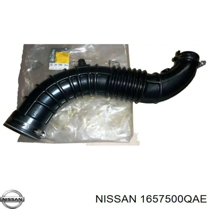 1657500QAE Nissan/Infiniti Патрубок повітряний, вихід повітряного фільтра