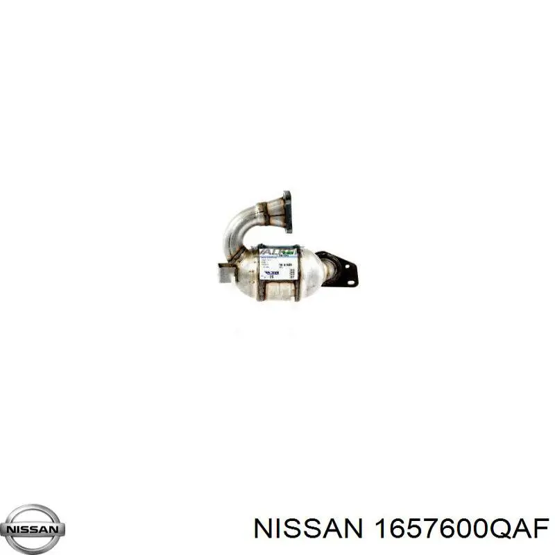 1657600QAF Nissan конвертор-каталізатор (каталітичний нейтралізатор)