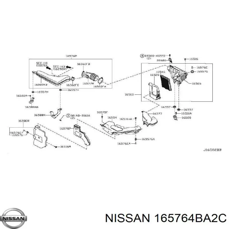  165764BA2C Nissan