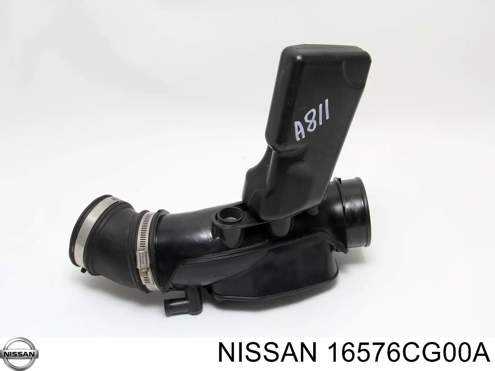 Купити 16576CG000 Nissan/Infiniti Патрубок повітряний, вихід повітряного фільтра