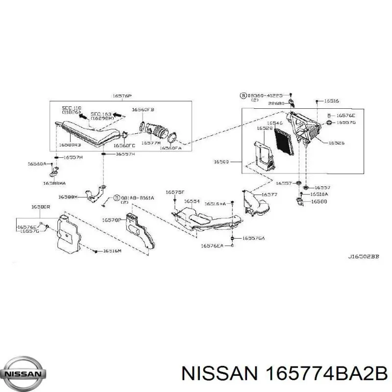 165774BA2B Nissan/Infiniti 