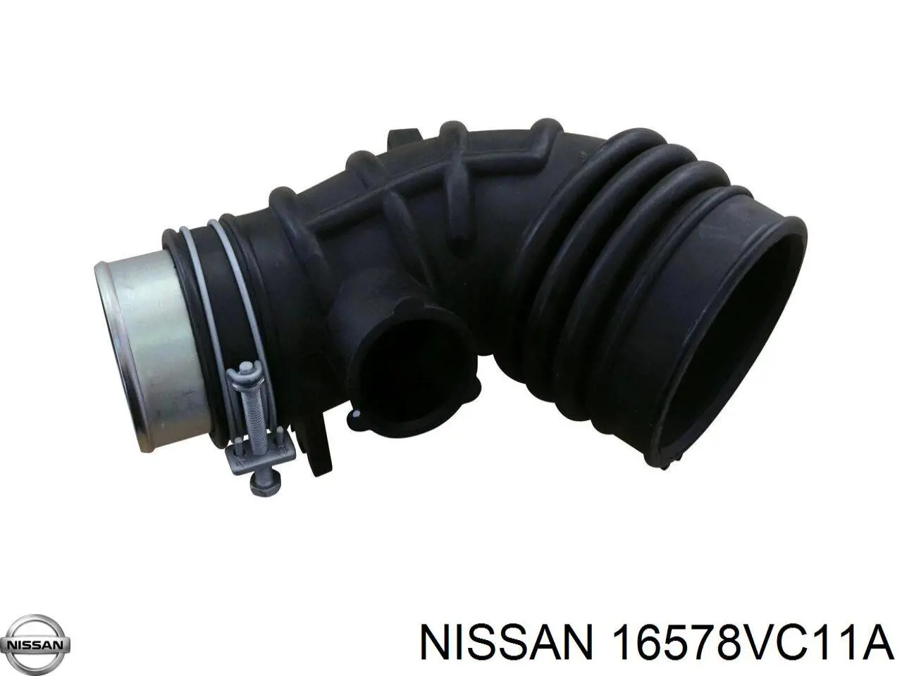 16578VC11B Nissan патрубок повітряний, вихід повітряного фільтра