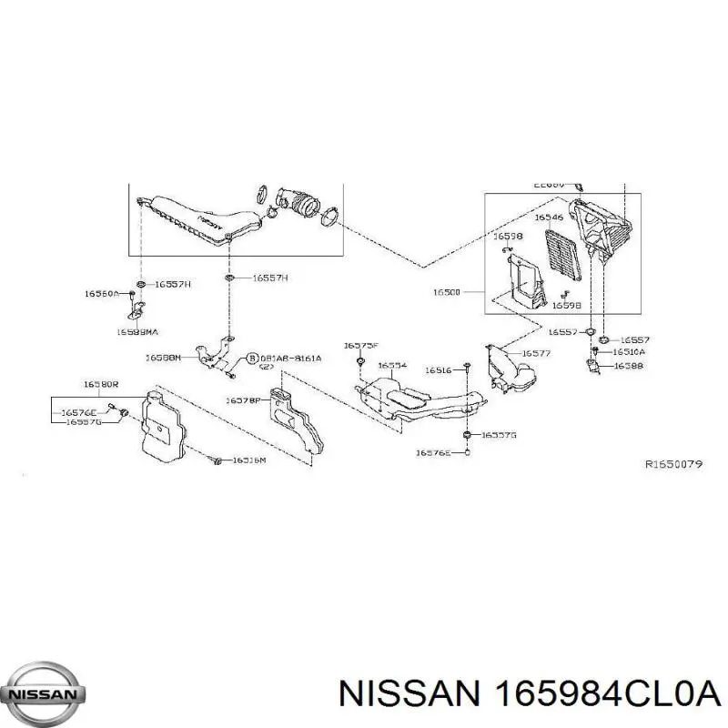  165984CL0A Nissan