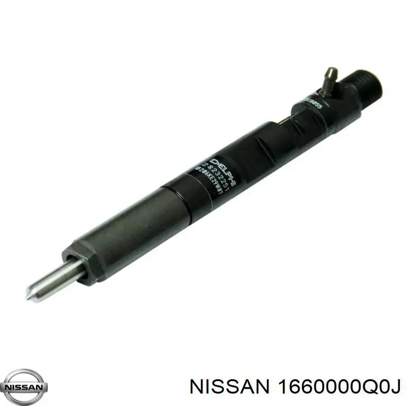 Паливні форсунки 1660000Q0J Nissan/Infiniti