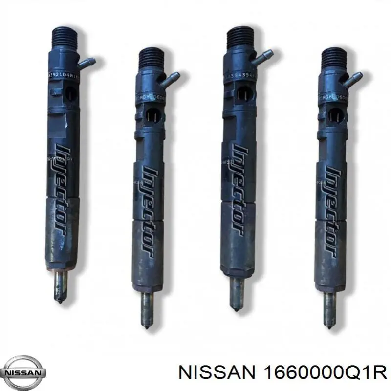 1660000Q1R Nissan/Infiniti Форсунка вприску палива