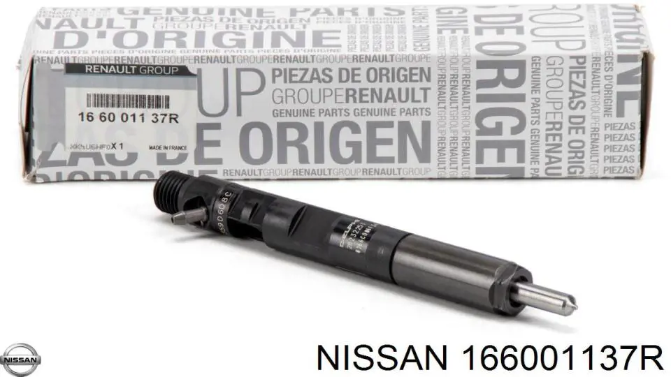 Купити 166001137R Nissan/Infiniti Форсунка дизельна в зборі, розпилювач + тримач