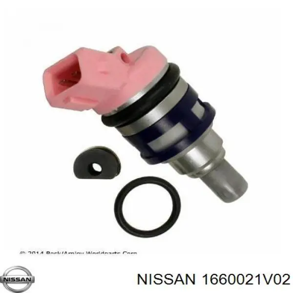 1660085E05 Nissan форсунка вприску палива