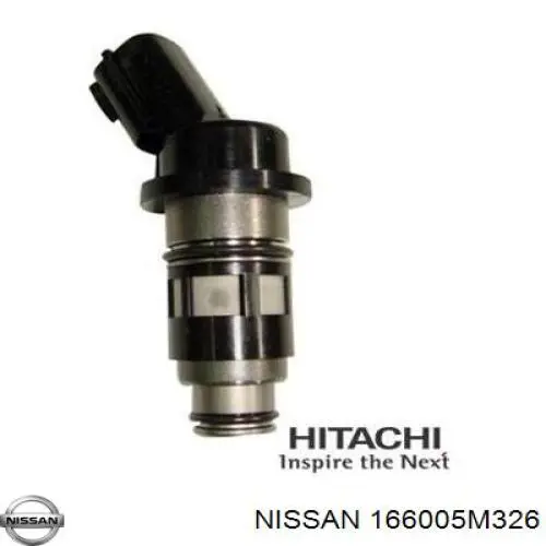 166005M326 Nissan/Infiniti Форсунка вприску палива