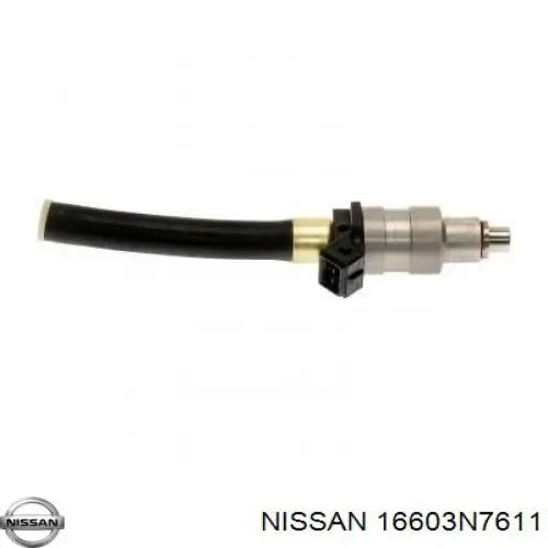 16603N7611 Nissan форсунка вприску палива