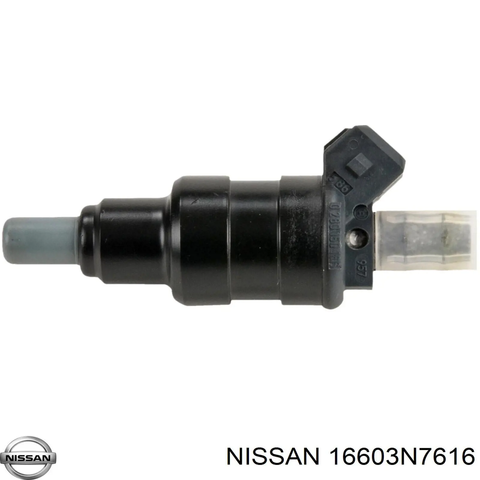 16603N7616 Nissan форсунка вприску палива