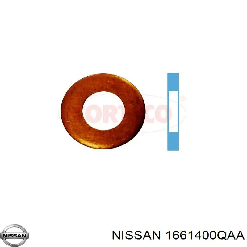 Купити 1661400QAA Nissan/Infiniti Кільце форсунки