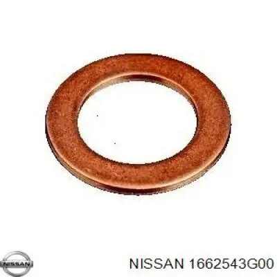 Кільце форсунки інжектора, посадочне 1662543G00 Nissan