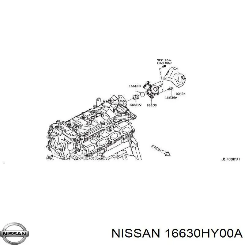 Купити 16630BV80A Nissan/Infiniti Насос паливний високого тиску (ПНВТ) - DIESEL