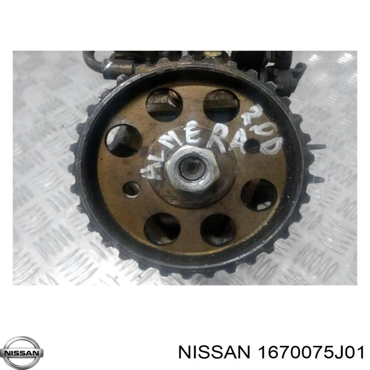 Насос паливний високого тиску (ПНВТ) - DIESEL Nissan Almera 1 (N15) (Нісан Альмера)