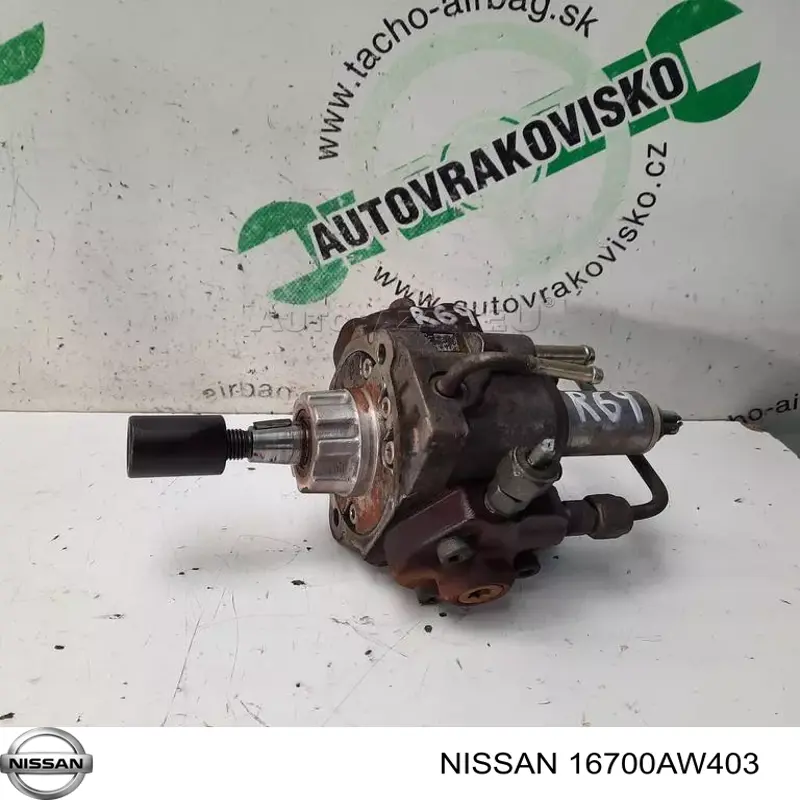 Насос паливний високого тиску Nissan/Infiniti 16700AW403 ціна, від 84.65 USD
