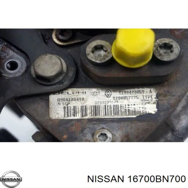 16700BN700 Nissan насос паливний високого тиску (пнвт - DIESEL)