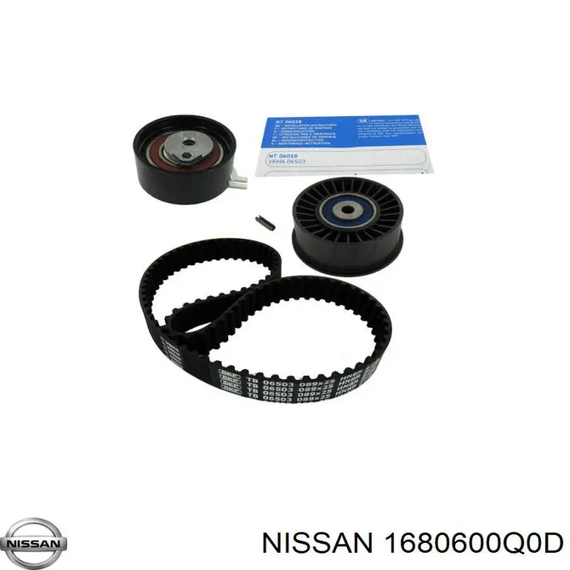 1680600Q0D Nissan комплект грм