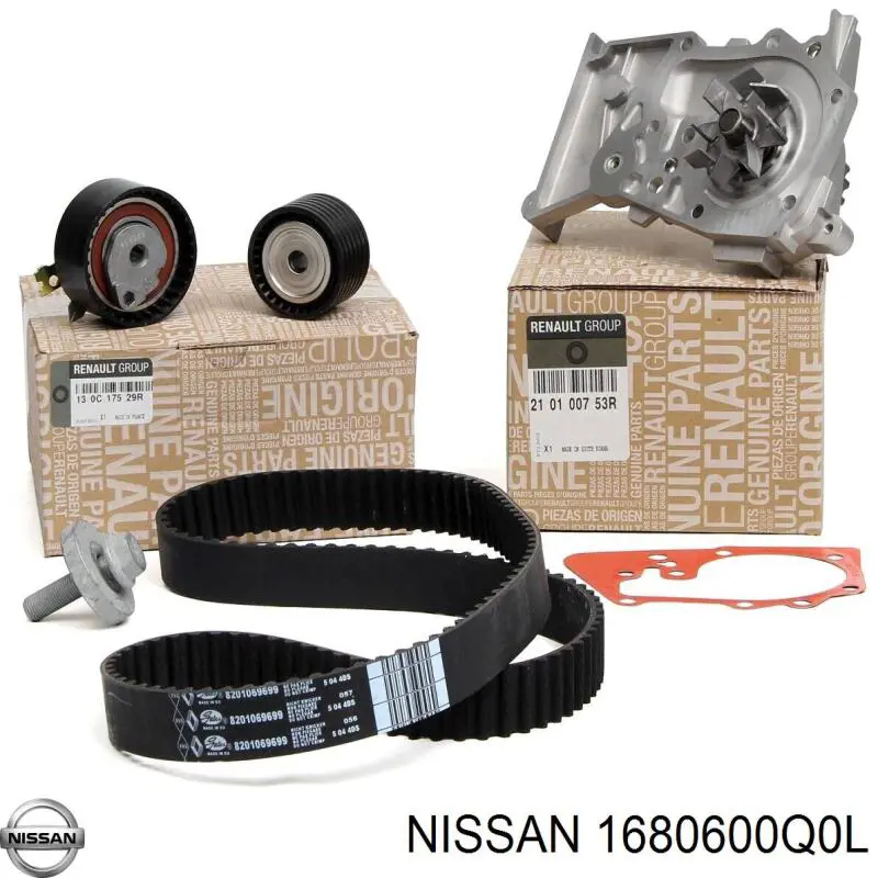 1680600Q0L Nissan/Infiniti Ремінь ГРМ, комплект