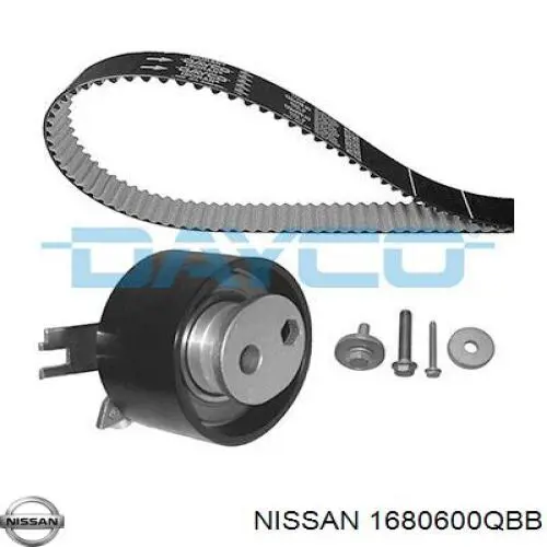 1680600QBB Nissan ролик натягувача ременя грм