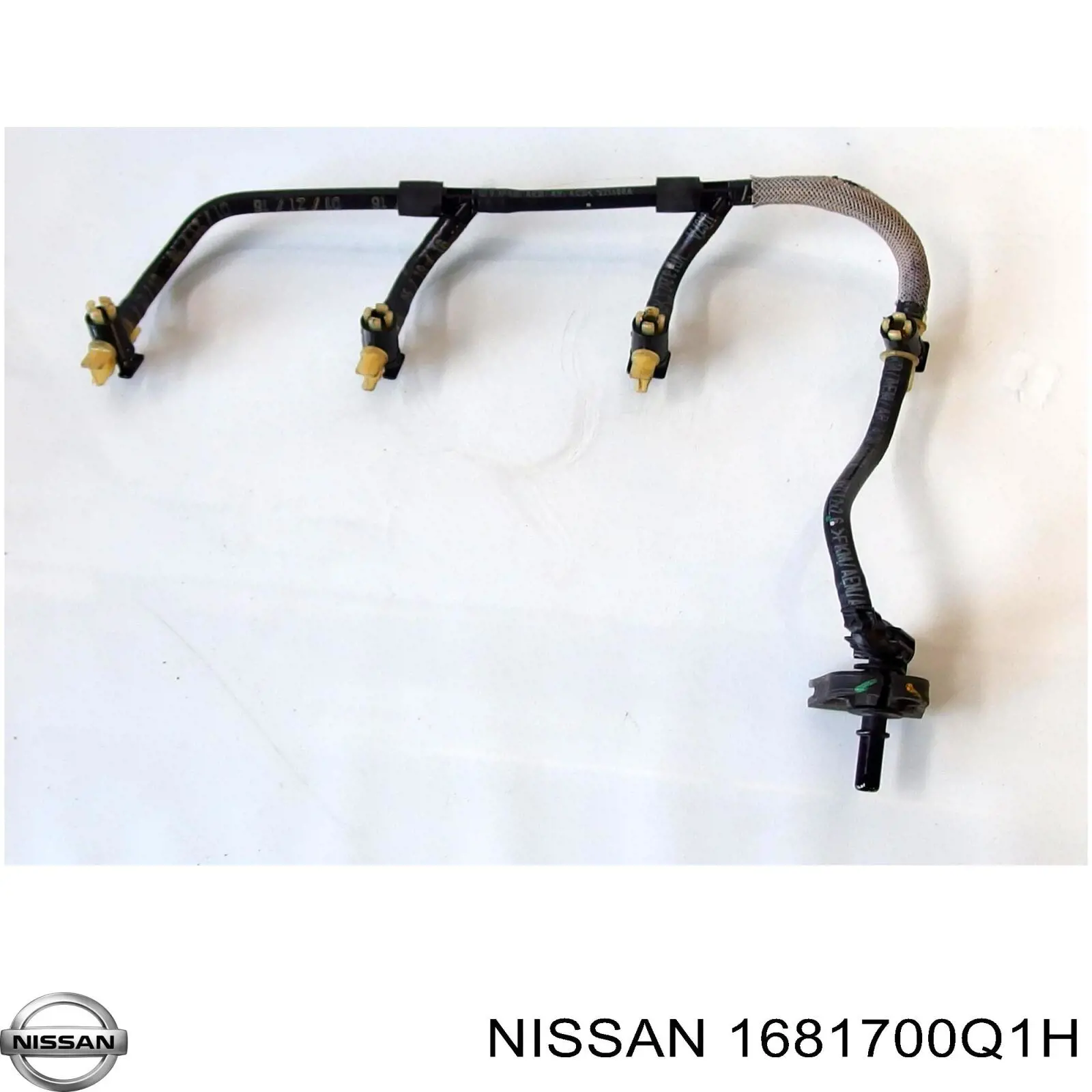 Трубка паливна, зворотня від форсунок Nissan Navara NP300 (D23M) (Нісан Навара)