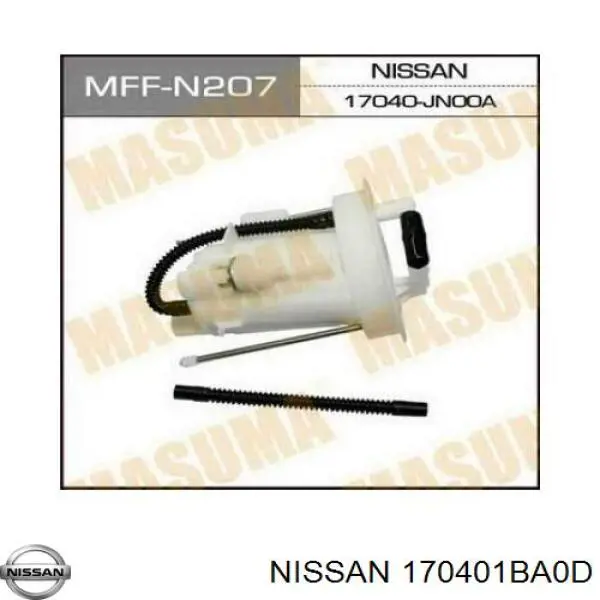 Купити 170401BA0D Nissan/Infiniti Насос занурювальний в баці