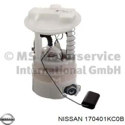 Купити 170401KC0A Nissan/Infiniti Регулятор тиску палива модуля паливного насосу в баці