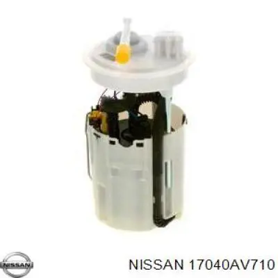 Паливний насос електричний, занурювальний 17040AV710 NISSAN