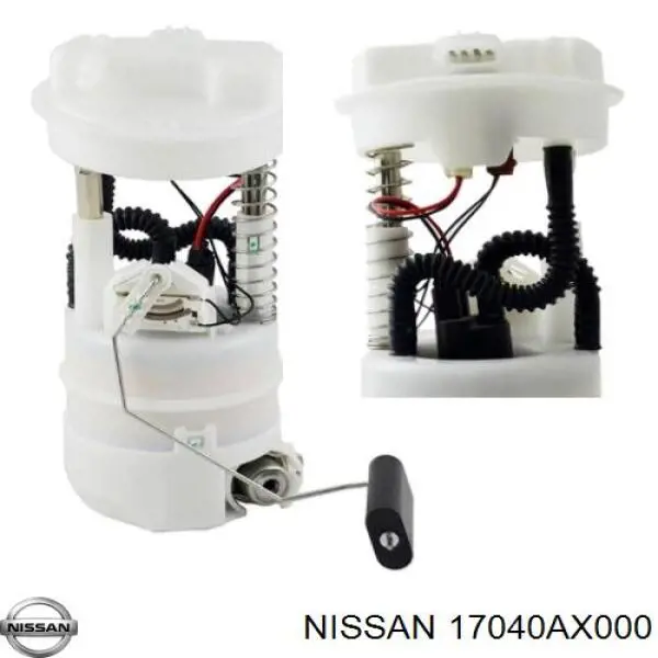 17040AX000 Nissan модуль паливного насосу, з датчиком рівня палива