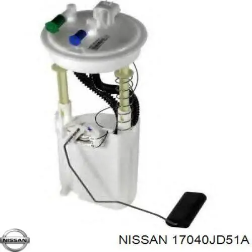 17040JD51A Nissan/Infiniti Паливний насос електричний, погружной