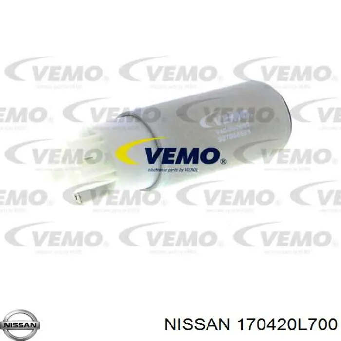 Елемент-турбінка паливного насосу Nissan/Infiniti 170420L700 ціна, від 32.72 USD