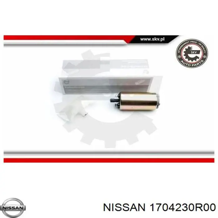 1704230R00 Nissan паливний насос електричний, занурювальний