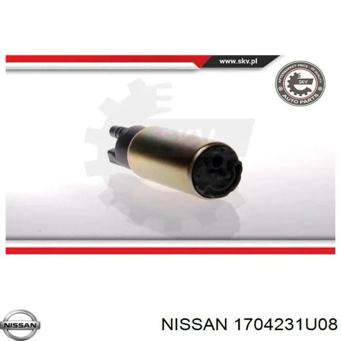Елемент-турбінка паливного насоса Nissan/Infiniti 1704231U08