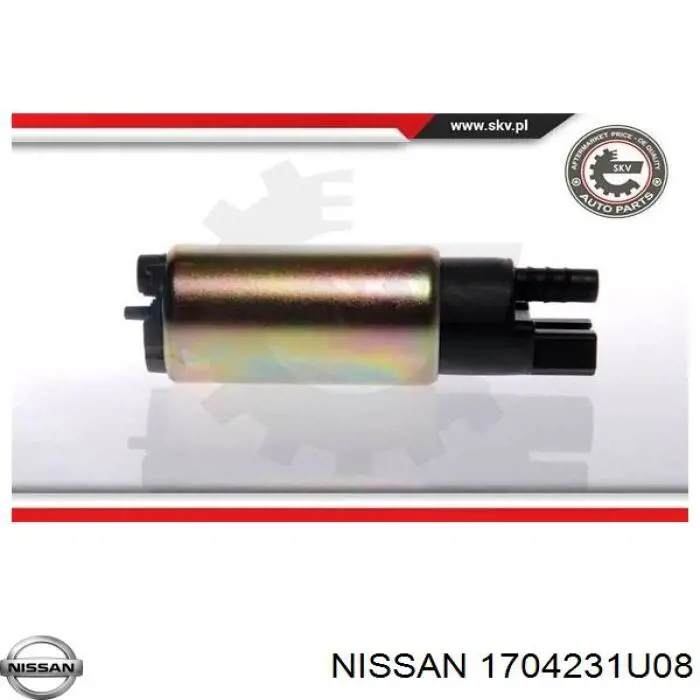 1704231U08 Nissan елемент-турбінка паливного насосу