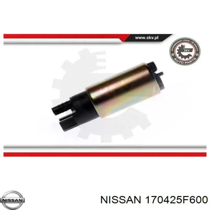 Елемент-турбінка паливного насосу Nissan/Infiniti 170425F600 ціна, від 71.50 USD