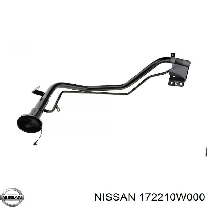Шланг заливної горловини, паливного бака Nissan/Infiniti 172210W000 ціна, від 97.38 USD