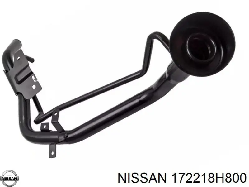 172218H800 Nissan/Infiniti Шланг заливної горловини, паливного бака