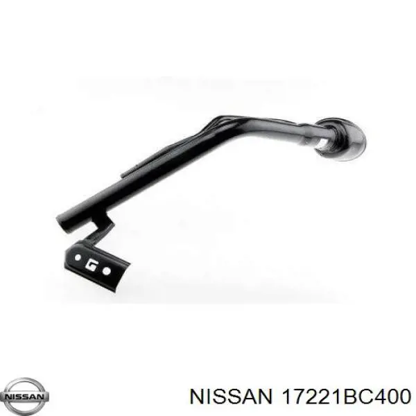 17221BC40A Nissan шланг заливної горловини, паливного бака