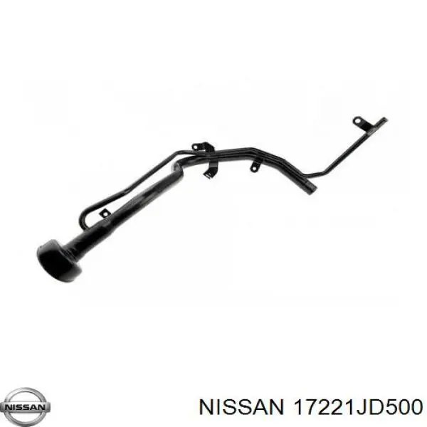 Купити 17221JD500 Nissan/Infiniti Патрубок бака, до заливної горловини
