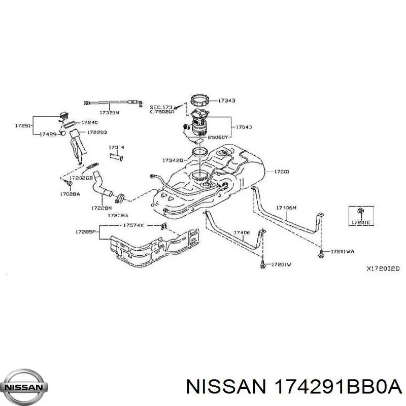174291BB0A Nissan/Infiniti 