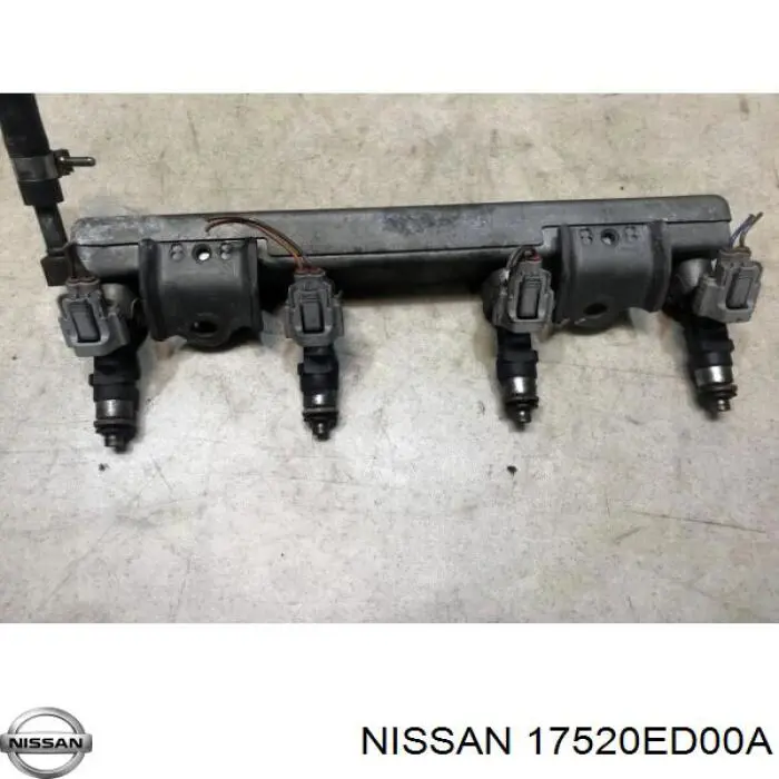 Рампа форсунок системи упорскування палива Nissan/Infiniti 17520ED00A ціна, від 7.66 USD