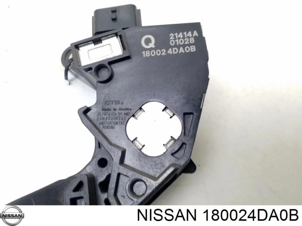 Підаль газу Nissan/Infiniti 180024DA0B ціна, від 19.27 USD