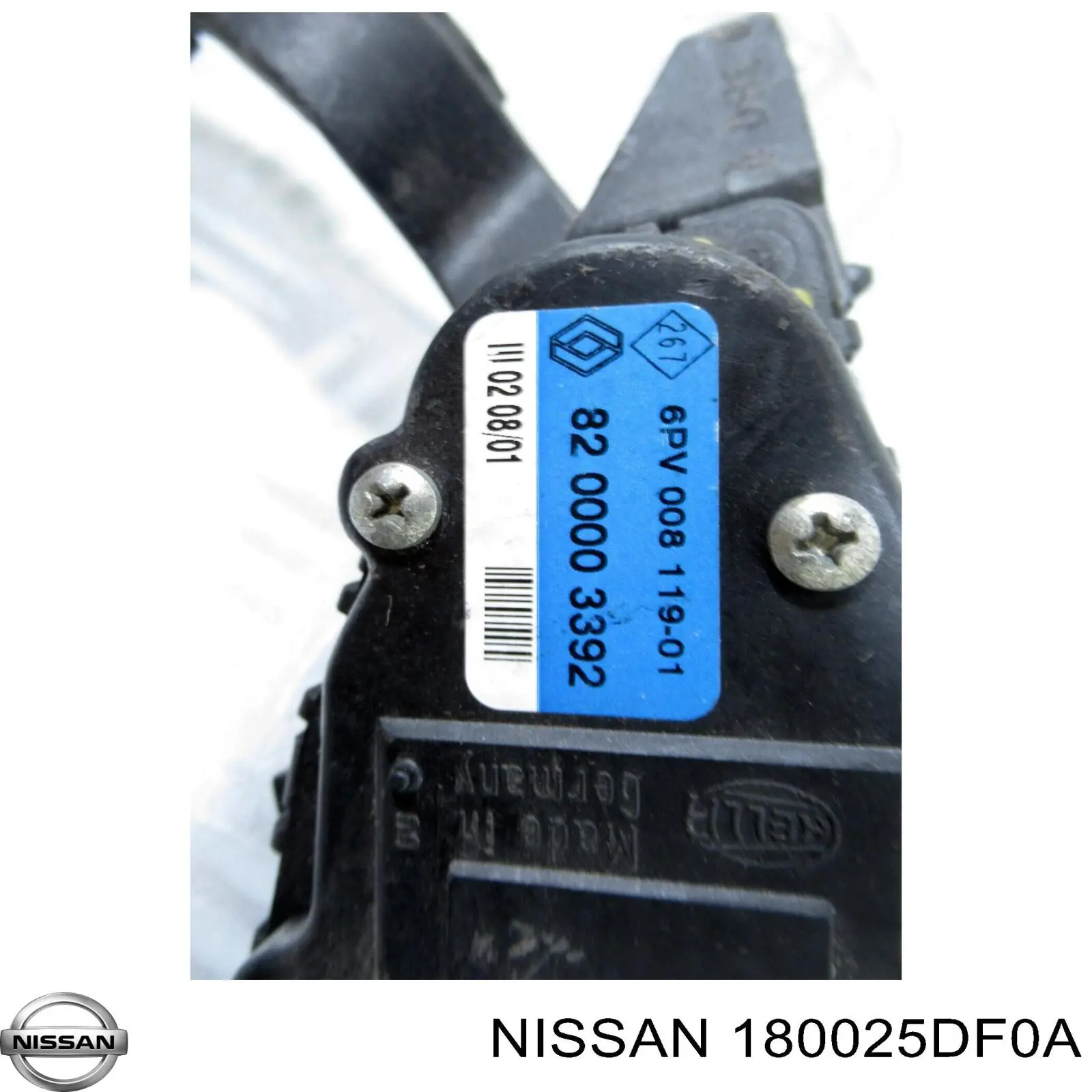 180025DF0A Nissan/Infiniti Педаль газу (акселератора)