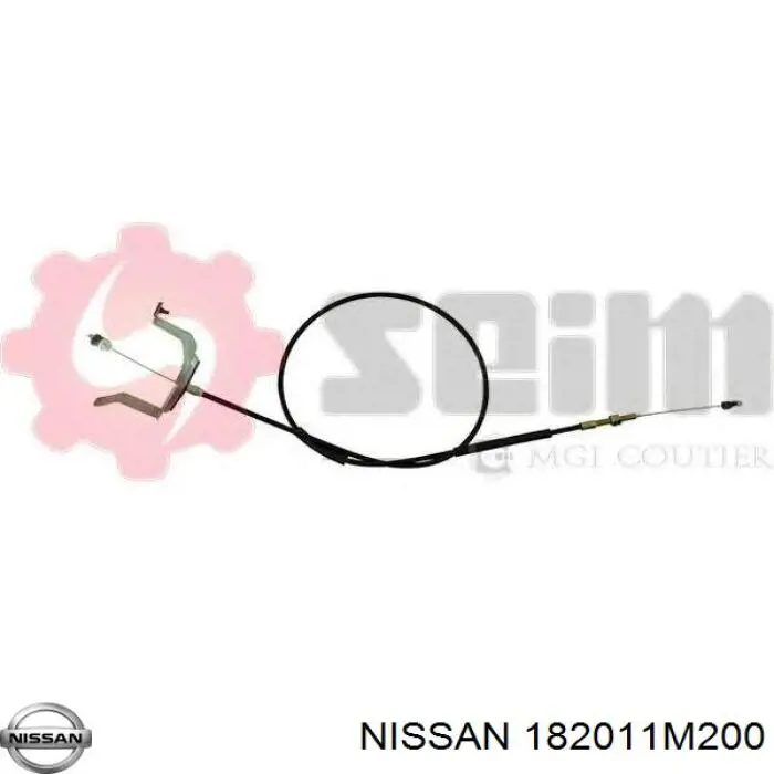 182011M200 Nissan/Infiniti Трос газу (акселератора)