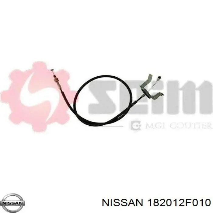 Трос газу Nissan/Infiniti 182012F010 ціна, від 17.87 USD