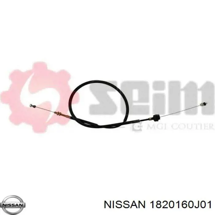 Трос газу Nissan Sunny 3 (N14) (Нісан Санні)