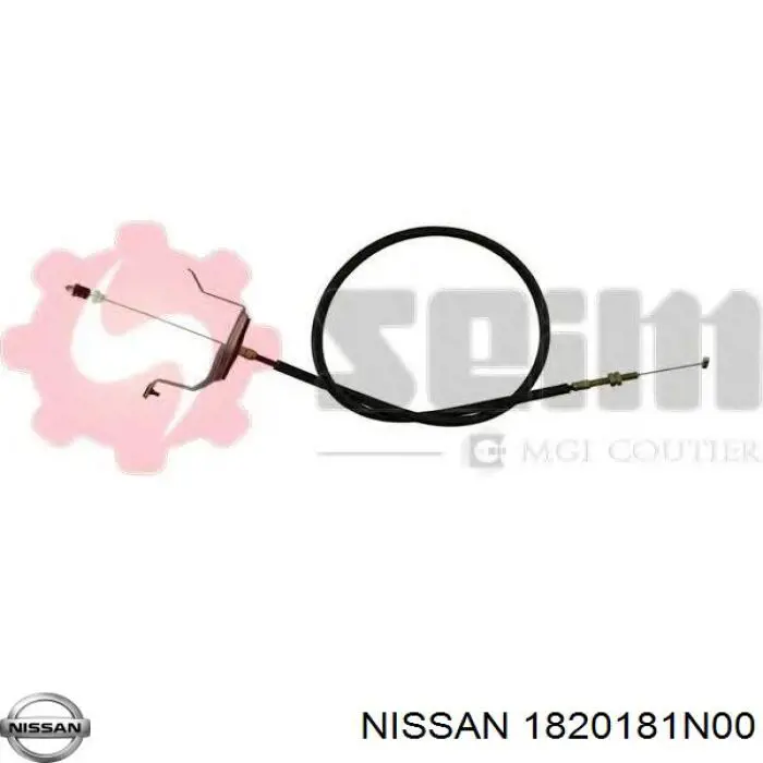 Трос газу Nissan Primera (P10) (Нісан Прімера)