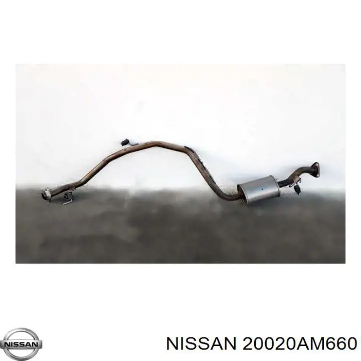 Купити 20020AM660 Nissan/Infiniti Глушник, передня частина